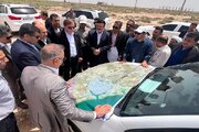 ببینید| بازدید میدانی استاندار بوشهر از پروژه های راهسازی شمال استان بوشهر