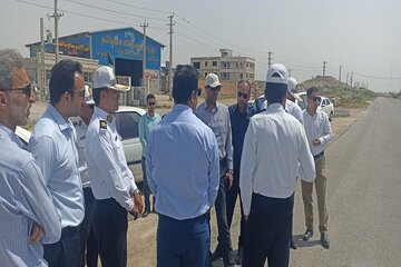 محور خروجی دیر به سمت بردخون