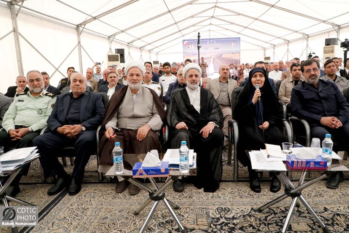 ببینید | افتتاح ۱۲ کیلومتر از آزادراه کمربندی غربی قم و آغاز احداث ۶۶ کیلومتر از قم-سلفچگان-راهجرد