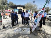 ببینید | بازدید معاون وزیر و مدیرعامل شرکت بازآفرینی شهری ایران از گلزار شهدای میناب و آرامگاه شهدای کودک جنگ رمضان با محوریت برنامه‌ریزی مشترک با مسئولان شهرستان و استانداری هرمزگان