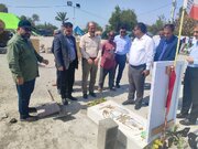 ببینید | بازدید معاون وزیر و مدیرعامل شرکت بازآفرینی شهری ایران از گلزار شهدای میناب و آرامگاه شهدای کودک جنگ رمضان با محوریت برنامه‌ریزی مشترک با مسئولان شهرستان و استانداری هرمزگان