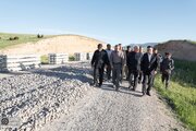 ببینید | بازديد هوشنگ بازوند از راه‌آهن کرمانشاه-خسروی