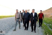ببینید | بازديد هوشنگ بازوند از راه‌آهن کرمانشاه-خسروی