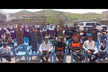 ️ ویدیو | آموزش نکات ایمنی به دانش آموزان مدارس حاشیه راه ها در مدرسه زاگرس روستای بیا‌شوش