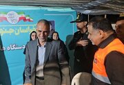 ببینید| برپایی میز ارتباط مردمی اداره‌کل راهداری و حمل‌ونقل جاده‌ای خراسان جنوبی در حاشیه اجتماعات مردمی