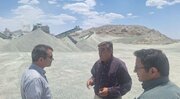 ببینید| بازدید مدیرکل راه و شهرسازی سیستان و بلوچستان از ساخت بزرگراه در محور زاهدان- خاش