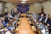 اعطای اعتبارنامه اعضای ششمین دوره هیات مدیره و بازرسان سازمان نظام کاردانی ساختمان استان آذربایجان شرقی