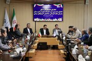 اعطای اعتبارنامه اعضای ششمین دوره هیات مدیره و بازرسان سازمان نظام کاردانی ساختمان استان آذربایجان شرقی