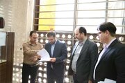 بازدید معاون حقوق عامه دادستان قزوین از میز خدمت اداره‌کل راه و شهرسازی استان قزوین