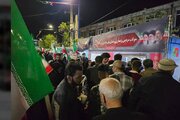 گزارش تصویری //تداوم خدمات رسانی خادمین موکب مردمی با عنوان موکب مقاومت اداره کل راهداری و حمل و نقل جاده ای آذربایجان غربی به مردم انقلابی ارومیه