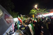 گزارش تصویری //تداوم خدمات رسانی خادمین موکب مردمی با عنوان موکب مقاومت اداره کل راهداری و حمل و نقل جاده ای آذربایجان غربی به مردم انقلابی ارومیه