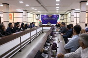 دیدار صمیمانه  سرپرست اداره کل راهداری و حمل و نقل جاده ای خوزستان با همکاران شاغل در معاونت های راهداری و حمل و نقل