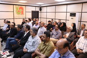 نشست صمیمانه سرپرست اداره کل راهداری و حمل و نقل جاده ای با مشاوران و پیمانکاران حوزه راهداری و فنی و راه های روستایی