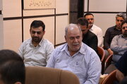 نشست صمیمانه سرپرست اداره کل راهداری و حمل و نقل جاده ای با مشاوران و پیمانکاران حوزه راهداری و فنی و راه های روستایی