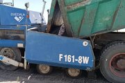 ببینید | عملیات لکه گیری و روکش آسفالت محور روستایی اقبالیه در شهرستان نظرآباد