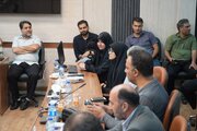 نشست هم اندیشی رئیس مرکز ارتباطات و اطلاع رسانی با مدیران رسانه ها در استان سمنان