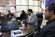 دیدار صمیمانه یزدان خسروی سرپرست اداره کل راهداری و حمل و نقل جاده ای خوزستان با همکاران شاغل در معاونت های فنی و راه های روستایی، توسعه مدیریت و منابع و حوزه مدیریت