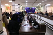 دیدار صمیمانه یزدان خسروی سرپرست اداره کل راهداری و حمل و نقل جاده ای خوزستان با همکاران شاغل در معاونت های فنی و راه های روستایی، توسعه مدیریت و منابع و حوزه مدیریت