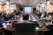 دیدار صمیمانه یزدان خسروی سرپرست اداره کل راهداری و حمل و نقل جاده ای خوزستان با همکاران شاغل در معاونت های فنی و راه های روستایی، توسعه مدیریت و منابع و حوزه مدیریت