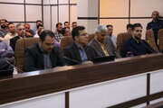 دیدار صمیمانه یزدان خسروی سرپرست اداره کل راهداری و حمل و نقل جاده ای خوزستان با همکاران شاغل در معاونت های فنی و راه های روستایی، توسعه مدیریت و منابع و حوزه مدیریت