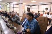 نشست صمیمانه سرپرست اداره کل راهداری و حمل و نقل جاده ای با روسای انجمن های صنفی و شرکت های حمل و نقل کالا و مسافر استان
