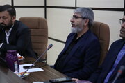 نشست صمیمانه سرپرست اداره کل راهداری و حمل و نقل جاده ای با روسای انجمن های صنفی و شرکت های حمل و نقل کالا و مسافر استان