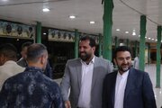 بازدید یزدان خسروی سرپرست اداره کل راهداری و حمل و نقل جاده ای خوزستان از پایانه مسافربری سیاحت اهواز