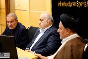 ببینید | جلسه معاون وزیر راه و شهرسازی، استاندار کهگیلویه و بویراحمد، نماینده مردم بهمئی و کهگیلویه در مجلس شورای اسلامی