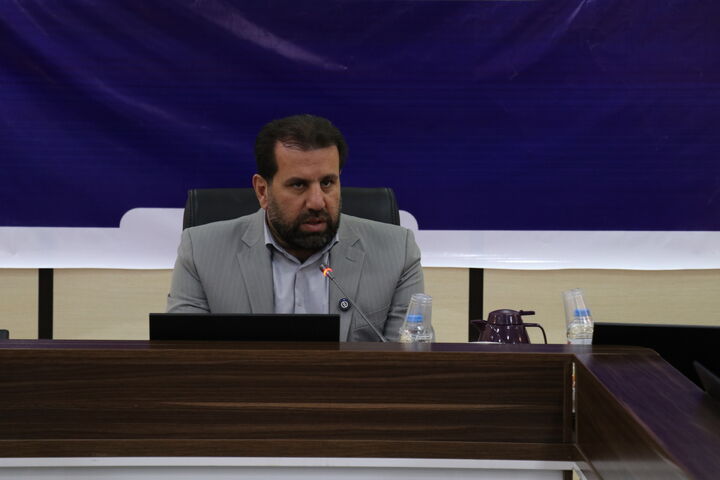برگزاری جلسه شورای اداری با حضور یزدان خسروی سرپرست اداره کل راهداری و حمل و نقل جاده ای خوزستان