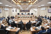 نخستین جلسه کارگروه امور زیربنایی استان سمنان در سال