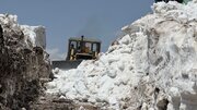 ببینید | پایان عملیات بازگشایی گردنه پیچ بن در الموت شرقی توسط راهداران الموت در استان قزوین