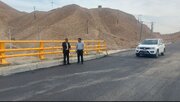 ببینید| بازدید مدیر کل راه و شهرسازی سیستان و بلوچستان از مراحل نهایی ساخت پل حرمک در محور زابل- زاهدان