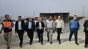 برگزاری مراسم کلنگ زنی و آغاز عملیات بهسازی و آسفالت ۷ محور فرعی و روستایی شهرستان شادگان با حضورسرپرست اداره کل راهداری و حمل و نقل جاده‌ای خوزستان