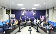 برگزاری مراسم کلنگ زنی و آغاز عملیات بهسازی و آسفالت ۷ محور فرعی و روستایی شهرستان شادگان با حضورسرپرست اداره کل راهداری و حمل و نقل جاده‌ای خوزستان