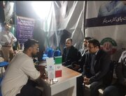 ببینید|برگزاری دومین میز خدمت اداره کل راه و شهرسازی سیستان و بلوچستان در تجمعات شب‌های اقتدار زاهدان