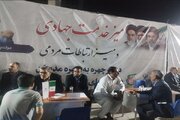 ببینید|برگزاری دومین میز خدمت اداره کل راه و شهرسازی سیستان و بلوچستان در تجمعات شب‌های اقتدار زاهدان