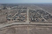 ساخت خانه های یک طبقه در شهرک هکتاری نهضت ملی مسکن دامغان استان سمنان