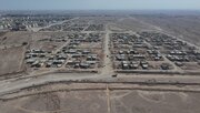 ساخت خانه های یک طبقه در شهرک هکتاری نهضت ملی مسکن دامغان استان سمنان