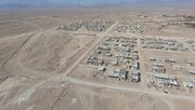 ساخت خانه های یک طبقه در شهرک هکتاری نهضت ملی مسکن دامغان استان سمنان