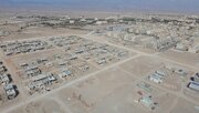 ساخت خانه های یک طبقه در شهرک هکتاری نهضت ملی مسکن دامغان استان سمنان