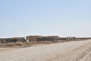 ساخت خانه های یک طبقه در شهرک هکتاری نهضت ملی مسکن دامغان استان سمنان