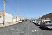 عملیات آسفالت ریزی خیابان های فاز اول خانه های یک طبقه جایگزین مسکن مهر ناایمن سمنان