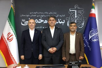 معارفه مدیرکل بنادر و دریانوردی استان خوزستان