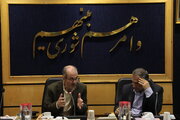 ببینید| بازدید معاون وزیر راه و شهرسازی از ساختمان‌های آسیب‌دیده دانشگاه شریف در «جنگ تحمیلی سوم» و نشست تخصصی با رییس دانشگاه