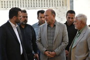 نظارت مدیرکل راه و شهرسازی استان سمنان بر روند تکمیل پروژه های بهارستان و حکیم الهی سمنان