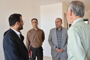 نظارت مدیرکل راه و شهرسازی استان سمنان بر روند تکمیل پروژه های بهارستان و حکیم الهی سمنان