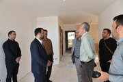 نظارت مدیرکل راه و شهرسازی استان سمنان بر روند تکمیل پروژه های بهارستان و حکیم الهی سمنان