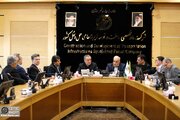 ببینید | نشست مشترک مدیرعامل شرکت ساخت و توسعه با استاندار خراسان جنوبی و نماینده مردم بیرجند و درمیان در مجلس شورای اسلامی