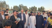 ببینید| آغاز مسابقات فوتبال جام محلات حاشیه شهر زاهدان به یاد شهدای مدرسه شجره طیبه و شهدای جنگ رمضان
