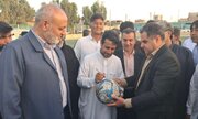 ببینید| آغاز مسابقات فوتبال جام محلات حاشیه شهر زاهدان به یاد شهدای مدرسه شجره طیبه و شهدای جنگ رمضان(2)